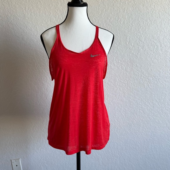 Nike Women's Red Tank Top - Picture 1 of 5